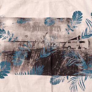 DeFacto Shirt Womens XL Say Nothing Often Original Extra Slim Fit